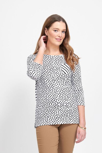 Esplanade Stripe Long Sleeve Tee-shop-by-label-Hello Cyril.