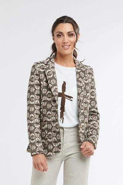 Italian Star Jacquard Lucille Jacket-shop-by-label-Hello Cyril.