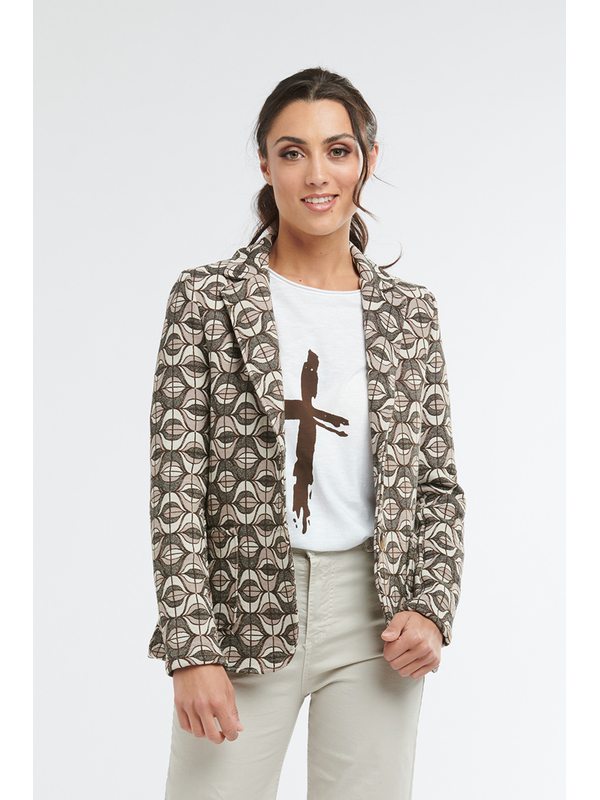 Italian Star Jacquard Lucille Jacket