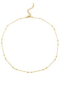Tiger Tree Twin Ball Chain Necklace