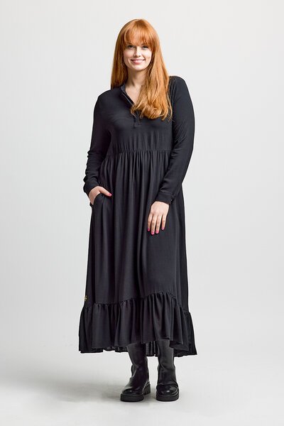 Stella + Gemma Plain Greenwich Dress-shop-by-label-Hello Cyril.