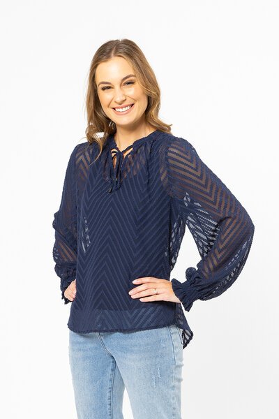 Leila + Luca Texture Honey Blouse-hc-shop-by-style-Hello Cyril.