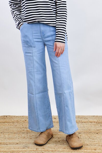Wakee Stretch Wide Leg Jeans-hc-new-Hello Cyril.
