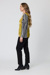 Democracy Ivy Side Stripe Top