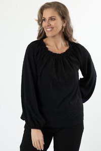 Stella + Gemma Ettie Top - Black