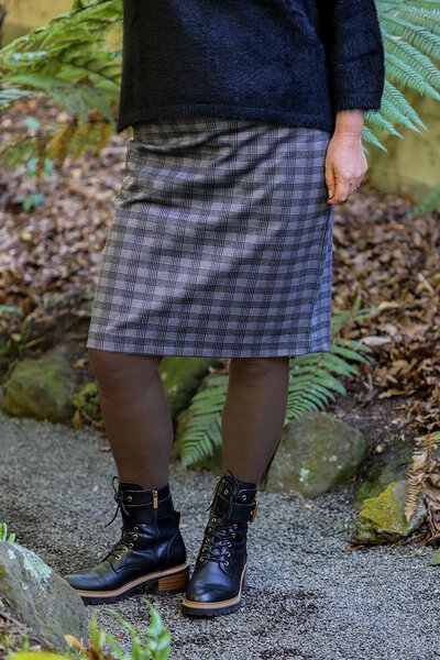 Esplanade Print Ponti Pencil Skirt-shop-by-label-Hello Cyril.