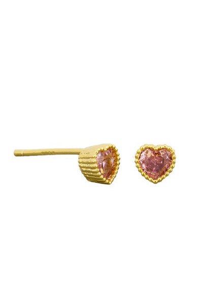Tiger Tree Heart Mini Studs-hc-shop-by-style-Hello Cyril.