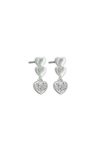 Tiger Tree Triple Heart Crystal Earring-hc-shop-by-style-Hello Cyril.