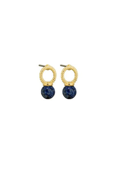 Tiger Tree Blue Porta Bell Earring-hc-shop-by-style-Hello Cyril.