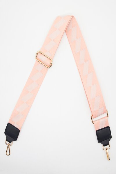 Stella + Gemma Block Pattern Bag Strap-accessories-Hello Cyril.