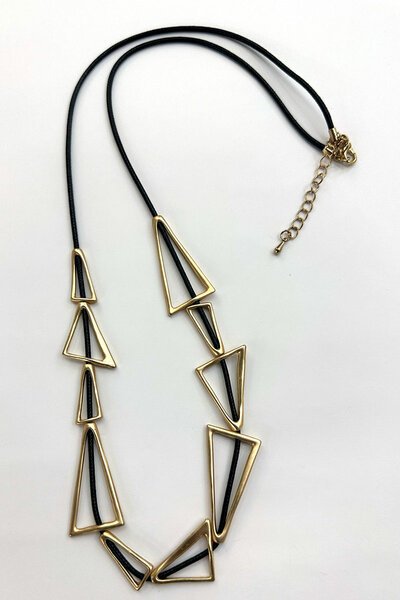 Archer House Multi Triangle Necklace-accessories-Hello Cyril.