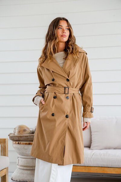 Miss Manlow Trench Coat - Pre Order-hc-new-Hello Cyril.