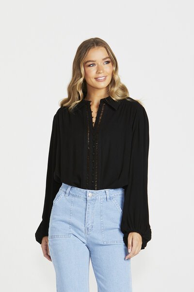 Sass Chapel Trim Shirt-hc-shop-by-style-Hello Cyril.