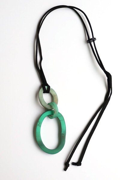 Archer House Triple Loop Pendant Necklace-accessories-Hello Cyril.
