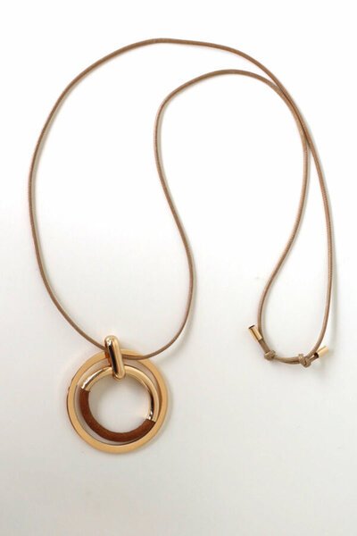 Archer House Wooden Pendant Necklace-accessories-Hello Cyril.