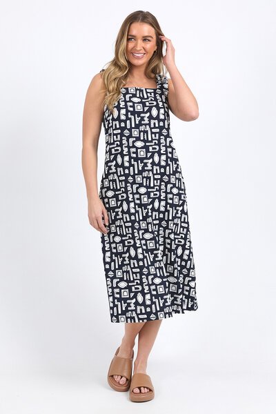 Foxwood Etched Geo Dress-hc-shop-by-style-Hello Cyril.