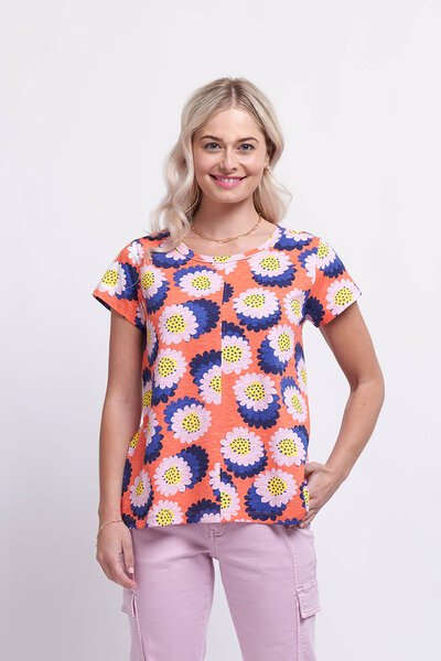 Foil No Frills Pattern Tee-shop-by-label-Hello Cyril.