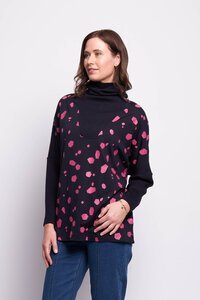 Foil Rib Detail Merino Jumper