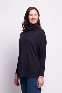 Foil Rib Detail Merino Jumper