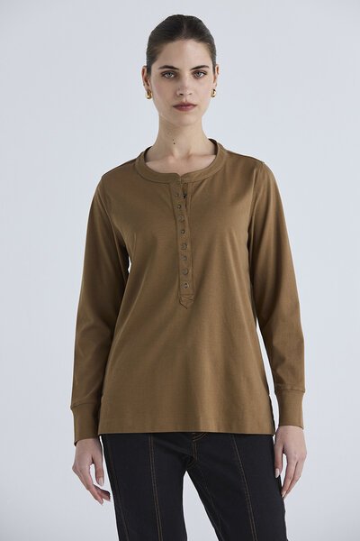 Lania The Label Chalk Top-shop-by-label-Hello Cyril.