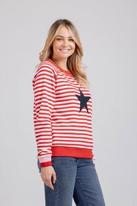Mi Moso Striped Delight Sweat