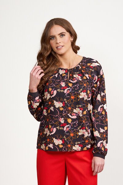 Vassalli Keyhole Neck Rib Cuff Top - Aston-shop-by-label-Hello Cyril.