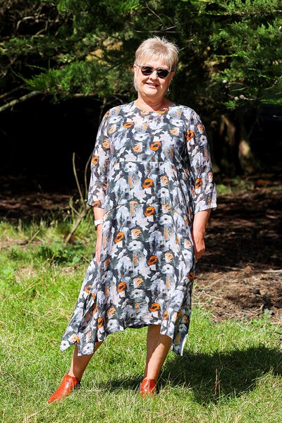 Memo Draped Hem Dress-shop-by-label-Hello Cyril.