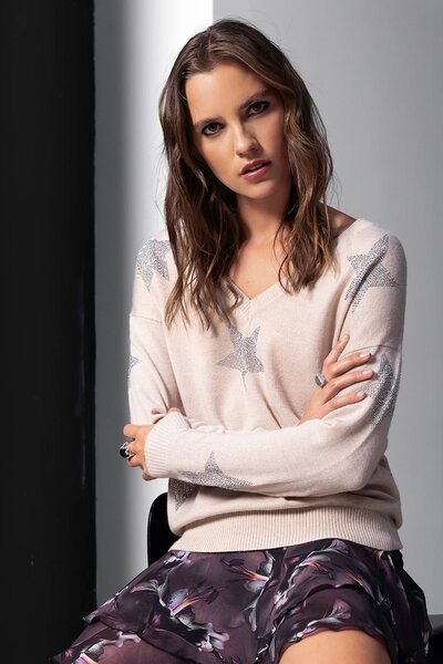 Storm Embellished V-Neck Merino Sweater-hc-new-Hello Cyril.