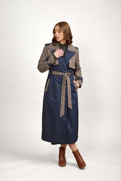 Knewe Label Signature Trench Coat-shop-by-label-Hello Cyril.