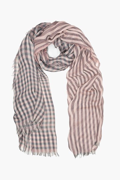Antler Gingham Check Scarf-hc-new-Hello Cyril.