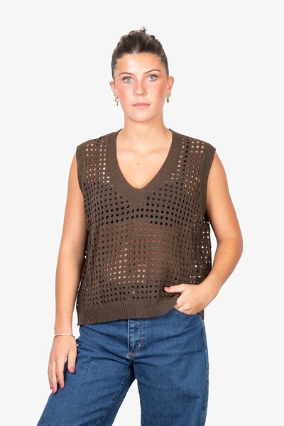 Antler V Neck Charlie Vest-hc-new-Hello Cyril.
