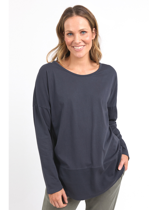 Elm Rib LS Core Tee