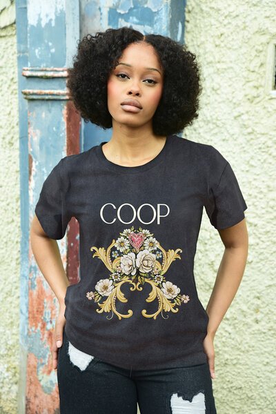 Coop Wild Rose T-Shirt-hc-new-Hello Cyril.