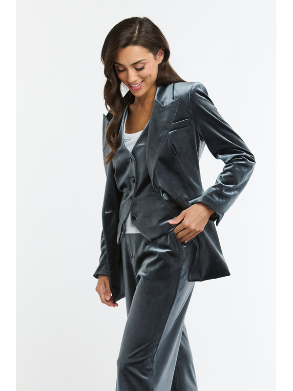 Italian Star Jets Velvet Jacket