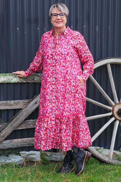 Oh Three Shirt Swing Dress-shop-by-label-Hello Cyril.