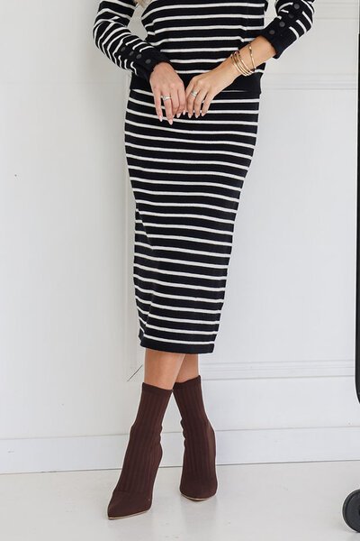 Miss Marlow Harper Stripe Skirt-hc-new-Hello Cyril.