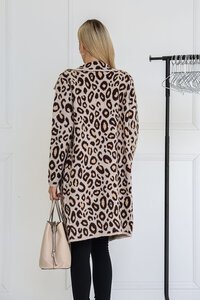 Miss Marlow Leopard Coatigan