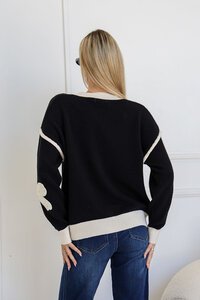 Miss Marlow Diamonte Bow Knit