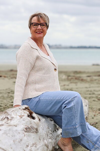 Miss Marlow Blanket Stitch Knit Jacket-hc-new-Hello Cyril.