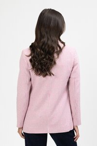 Billie The Label Pink Houndstooth Dylan Blazer