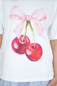 Surri Cherry Ribbon Tee
