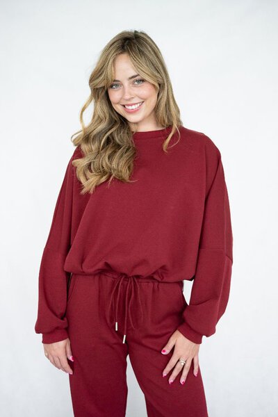 Fria The Label Stripe Trim Sweatshirt-shop-by-label-Hello Cyril.