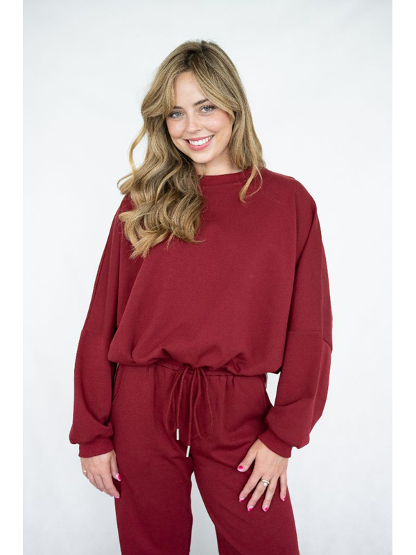 Fria The Label Stripe Trim Sweatshirt