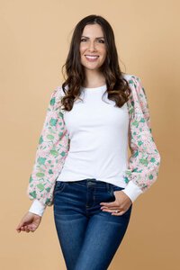 Charlo Millie Floral Top