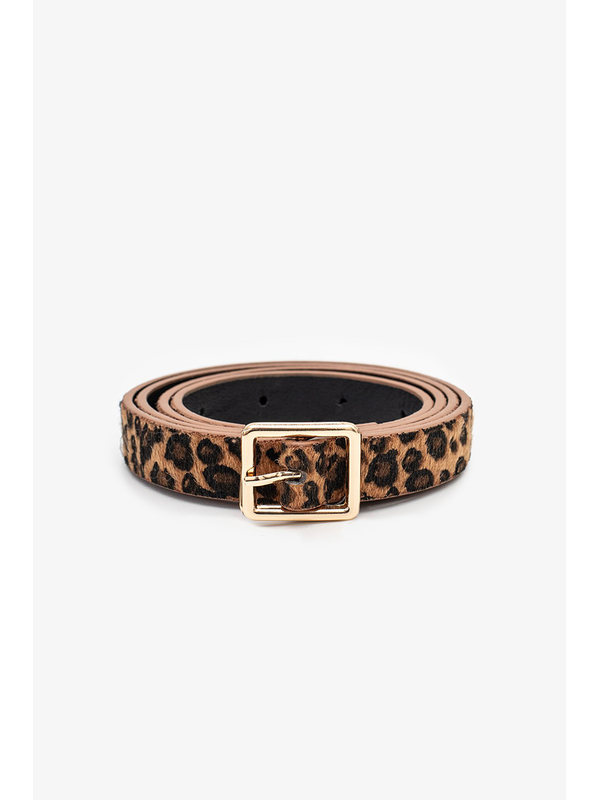 Antler Leopard Belt