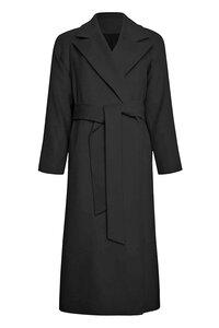 Storm Chief Wool Belted Wrap Coat