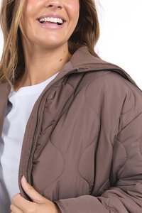 Foxwood Chocolate Mellow Quilted Jacket