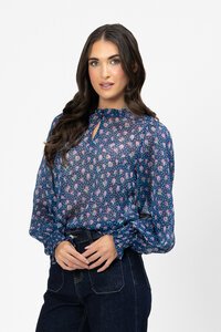 Leila + Luca Tulip Pop Movement Blouse