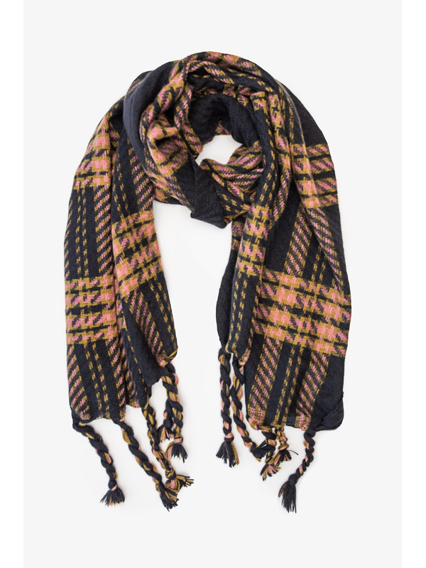 Antler Blackthorn Plaid Scarf