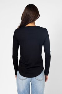 Stella + Gemma LS Leopard Cross Top